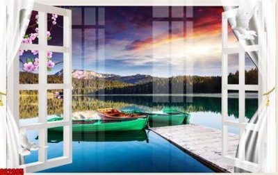 File gốc File tranh gốc cửa sổ 3D CS2095 (cho in ấn) từ kho Filetranh