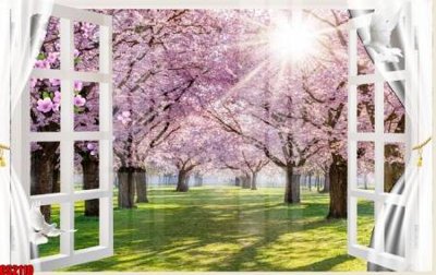 Tải file File tranh gốc cửa sổ 3D CS2110 (gốc) chủ đề phong thủy