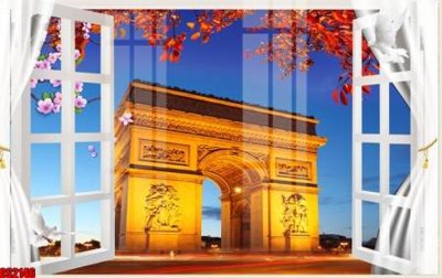 File gốc File tranh gốc cửa sổ 3D CS2146 (vector) cho in ấn