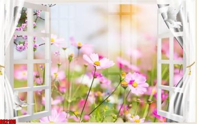 File gốc File tranh gốc cửa sổ 3D CS2185 (phong cách) cổ điển