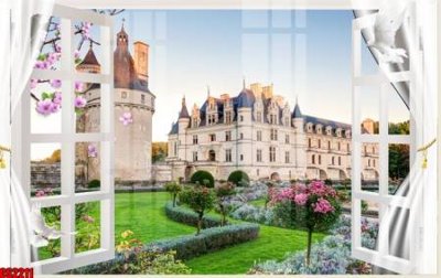 File gốc File tranh gốc cửa sổ 3D CS2211 (ảnh chi tiết) để in trần