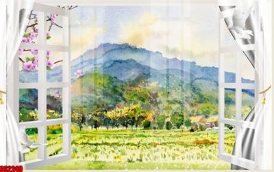 Tải file File tranh gốc cửa sổ 3D CS2249 (gốc) in ấn chất lượng