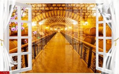 File gốc in ấn File tranh gốc cửa sổ 3D CS2274 (sẵn sàng tải về)