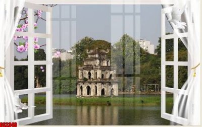 Mua file gốc File tranh gốc cửa sổ 3D CS2349 (in ấn) tại Filetranh.com