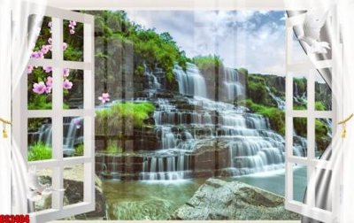 File gốc File tranh gốc cửa sổ 3D CS2404 (thiết kế) độc quyền