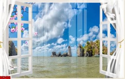 File gốc File tranh gốc cửa sổ 3D CS2405 (chủ đề hiện đại) trang trí