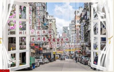 File tranh File tranh gốc cửa sổ 3D CS2406 (ảnh gốc) chi tiết rõ ràng