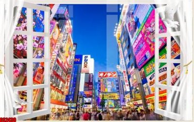 Tải file File tranh gốc cửa sổ 3D CS2430 (gốc) chủ đề phong thủy