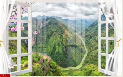 Download file ảnh gốc File tranh gốc cửa sổ 3D CS2455 để in ấn