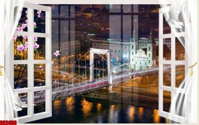 File tranh gốc File tranh gốc cửa sổ 3D CS2490 (bản quyền) file PSD