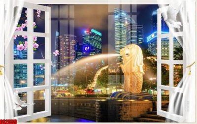 File in ấn cao cấp File tranh gốc cửa sổ 3D CS2559 (file gốc)