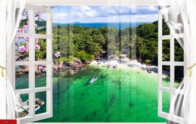 File tranh File tranh gốc cửa sổ 3D CS2608 (bản gốc) in canvas