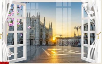 Mua file gốc File tranh gốc cửa sổ 3D CS2669 (PSD) tại Filetranh.com