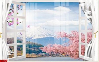 File PSD File tranh gốc cửa sổ 3D CS2717 (nguyên gốc) chất lượng cao