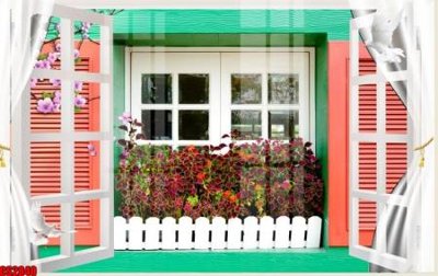 File gốc File tranh gốc cửa sổ 3D CS2840 (PSD/TIFF) độ phân giải cao