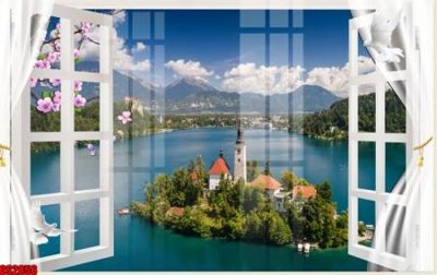 File tranh File tranh gốc cửa sổ 3D CS2856 (bản gốc) in canvas