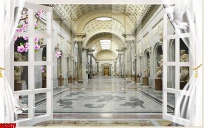 File gốc in ấn File tranh gốc cửa sổ 3D CS2877 (sẵn sàng tải về)