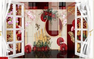 File gốc File tranh gốc cửa sổ 3D CS2894 (vector) cho in ấn