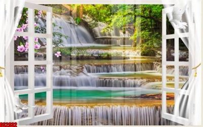 File tranh File tranh gốc cửa sổ 3D CS2932 (bản gốc) trang trí văn phòng
