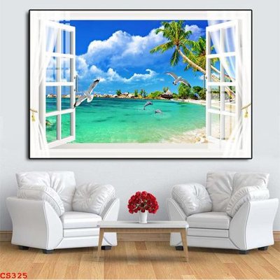 File gốc File gốc cửa sổ 3D CS325 (in tráng gương) sang trọng