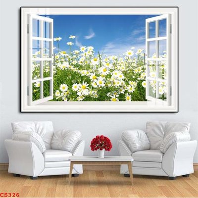 File tranh File gốc cửa sổ 3D CS326 (gốc) chủ đề con người