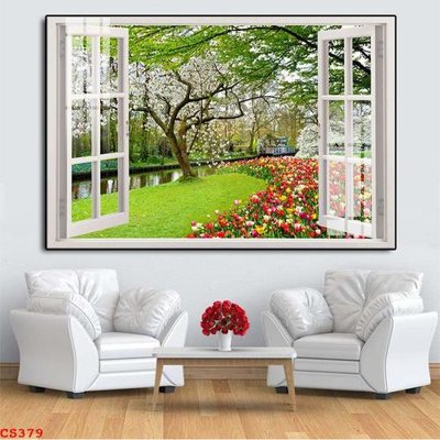 Hình ảnh gốc File gốc cửa sổ 3D CS379 (để in khổ lớn)