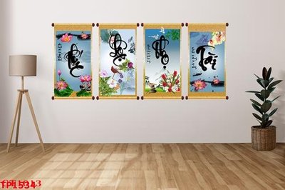 File gốc File tranh cây tiền tài lộc CT1013 (trang trí) phòng ngủ