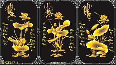 Hình ảnh file gốc File chữ phúc lộc thọ CT147 (chất lượng cao)