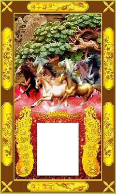 File in trần File tranh cây tiền tài lộc CT1545 (file gốc) hoa văn 3D