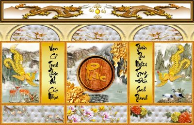 Tải về file tranh gốc File tranh cây tiền tài lộc CT1691 (để in quảng cáo)