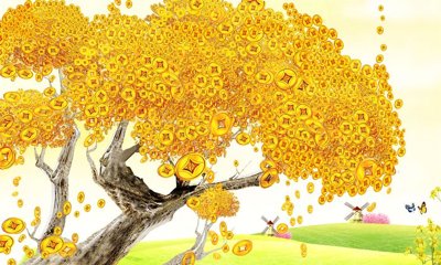 Download file File tranh cây tiền tài lộc CT1729 (chuẩn in) File tranh cây tiền tài lộc CT1729