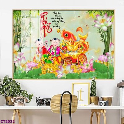 File tranh quảng cáo File tranh cây tiền tài lộc hoa đào tết CT2022 (file gốc) chuyên nghiệp