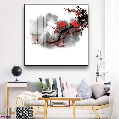 File gốc File tranh cây tiền tài lộc hoa đào tết CT2152 (cho in ấn) từ Filetranh.com