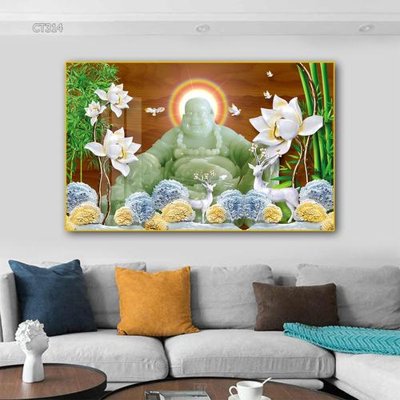 Download file gốc Tranh thần tài cây tiền CT314 (độ nét cao)