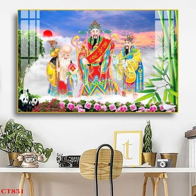 Tải file gốc File tranh cây tiền tài lộc CT851 (in không vỡ ảnh)