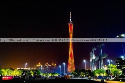 File gốc Canh dem thanh pho 105 cho in ấn và thiết kế