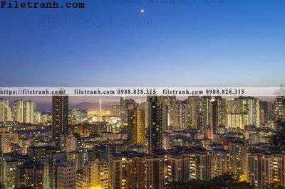 File PSD Canh dem thanh pho 132 (nguyên gốc) chất lượng cao