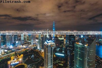 Tệp tin gốc Canh dem thanh pho 177 (dùng cho in ấn) chuyên nghiệp