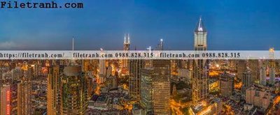 File tranh gốc Canh dem thanh pho 215 (bản đẹp) độc quyền