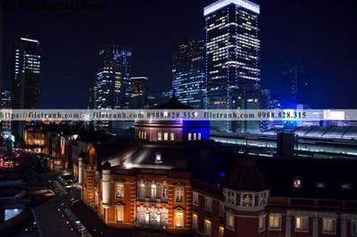 File gốc Canh dem thanh pho 337 cho in ấn và thiết kế