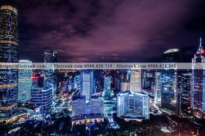 Tải file Canh dem thanh pho 393 (gốc) in nhanh