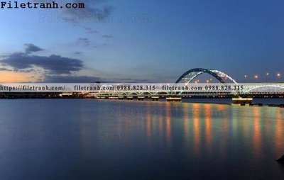 File in trần Canh dem thanh pho 429 (bản gốc 3D) sống động