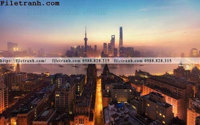 File tranh trang trí Canh dem thanh pho 451 (tải file gốc)