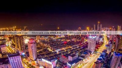 Hình ảnh file gốc in trần nhà Canh dem thanh pho 473