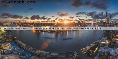 Cung cấp file tranh gốc Canh dem thanh pho 502 độc quyền