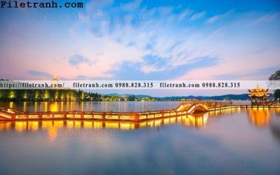 File ảnh Canh dem thanh pho 509 (gốc) in PP, decal