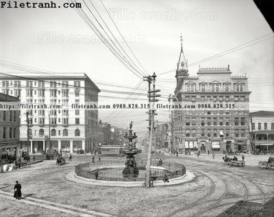 File in trần Court Square_ 1906 (file gốc) chủ đề vũ trụ