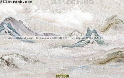 File tranh in mica File vân đá cẩm thạch DCT2080 (độ phân giải cao)