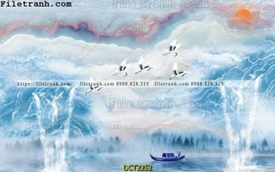 File in trần File vân đá cẩm thạch DCT2252 (bản gốc) trời sao
