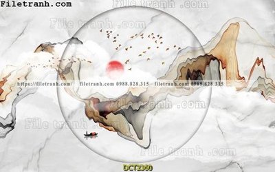 File in mica File vân đá cẩm thạch DCT2360 (bản gốc) sắc sảo